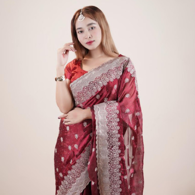 Soft Jorjet Saree